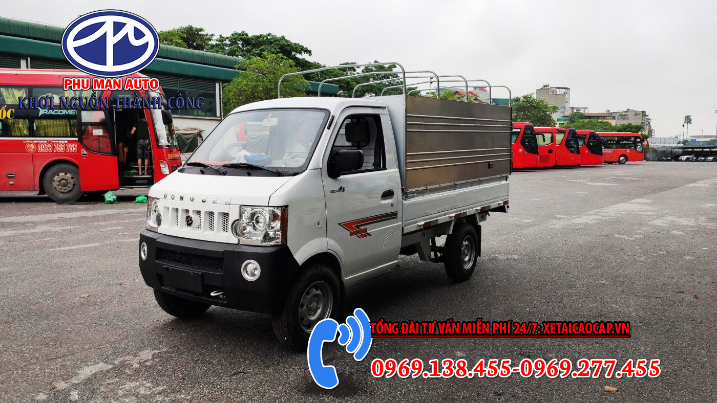 Xe tải Dongben SRM 990kg Thùng Lửng  Giá bán và Chính Sách Ưu Đãi