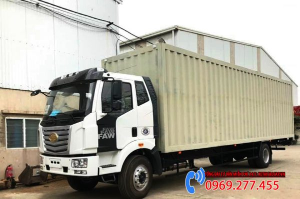 xe tải faw thùng container