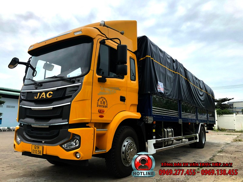 Xe tải JAC 3T5 thùng dài 5m2 Jac N350 Plus giá rẻ TRẢ TRƯỚC 150TR tại Bình  Dương TP HCM Giá430000000đ