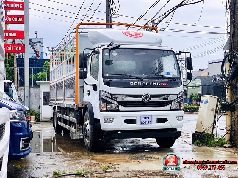 XE TẢI DONGFENG D8 CAPTAINC 9 TẤN DÀI 7M1