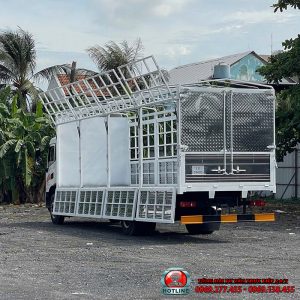 xe tải dongfeng thùng bạt dài 9m9