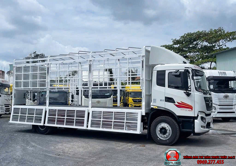 XE TẢI DONGFENG KR180 9 TẤN DÀI 7M5 - Ảnh 3